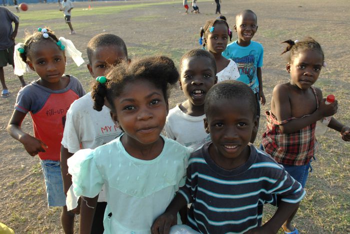 Enfants haïtiens