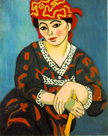 The Red Madras Headress - Mme Matisse