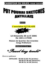 Pot pourri Sketches Antillais 