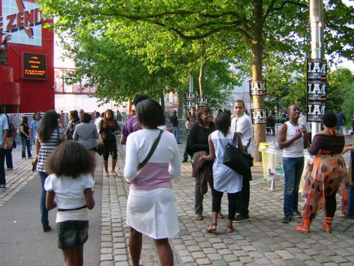 Abords du Zénith.