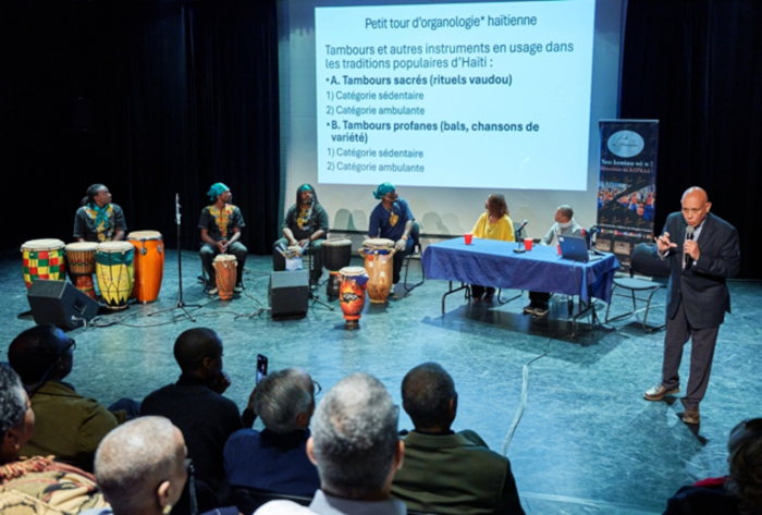 Causerie-Spectacle sur l’Art du Tambour haïtien et hommage au percussionniste Georges Rodriguez