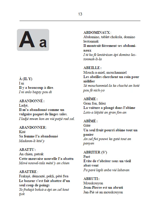 Le LeksiKr&eacute;yol