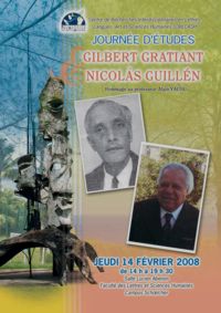 Journée d'études "Gilbert Gratiant et Nicolas Guillén"